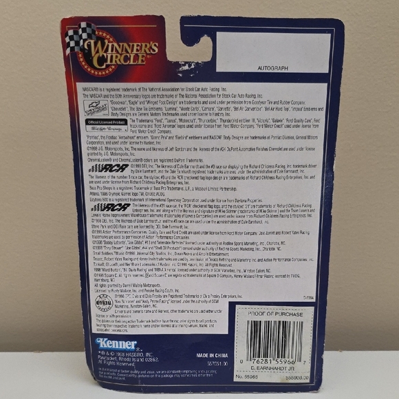 1998 Winner’s Circle Dale Earnhardt Jr #3 AC Delco Monte Carlo Die-Cast Car - Picture 4 of 4